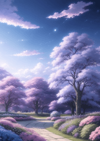 Romantic scenery vYOq