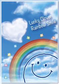 "Attract Fortune" Lucky Clover & Rainbow