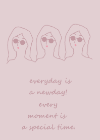 everyday is a newday (#dusty purple)
