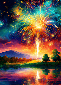 Beautiful Fireworks Theme#432