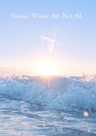 Sunset Water 326 Not AI