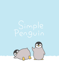 Simple Emperor Penguin