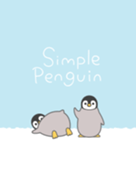 Simple Emperor Penguin