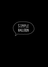 simple balloon thema