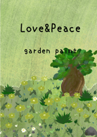 油畫藝術【garden paint 193】
