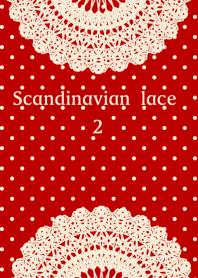 Flowers and lace ribbon - Scandinavian2-