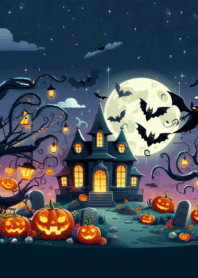 Happy halloween day night. No.6