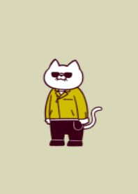 Racing jacket cat(dusty colors03)