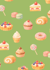 A sweet moment01 moss green