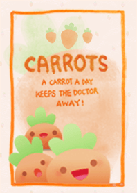 Floating Friends - lucky carrot