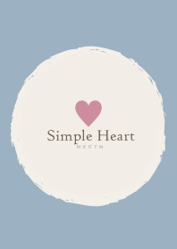 Simple Heart Blue-MEKYM 7