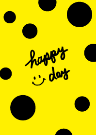 Dot smile yellow10