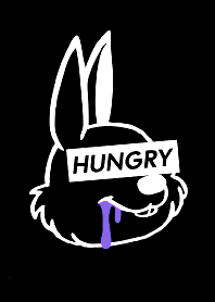 HUNGRY RABBIT -BLACK- THEME 47