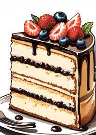 バースデーケーキ ITucm