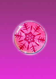 Pink ruby crystal @ Winter Feature