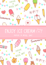 Enjoy Ice cream