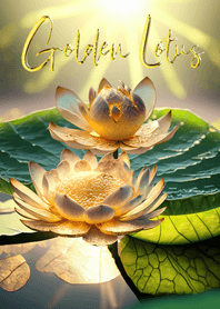 Beautiful Golden Lotus