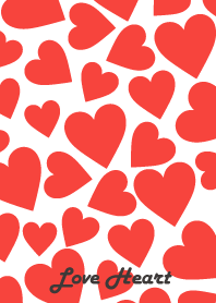 Love Heart -WHITE&RED-