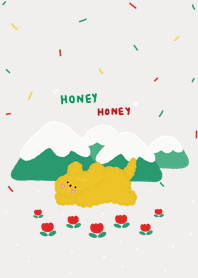 honey in mountain