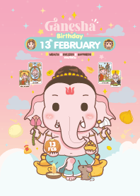 Ganesha x February 13 Birthday