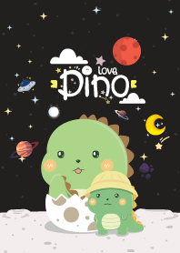 Dinosaur Mini Galaxy Black