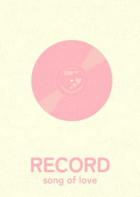 RECORD_love Shell pink