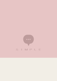 SIMPLE(beige pink)V.1383b