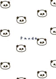 Panda pattern and simple white.