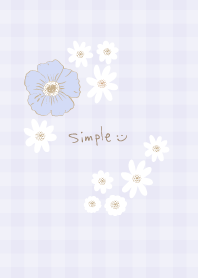 Two types of flowers simple23