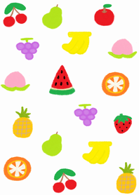 Small friuts x white