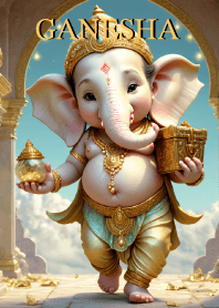 Gold_Ganesha Rich Rich Rich Theme