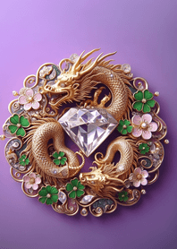 Lucky Golden Dragon Theme 15