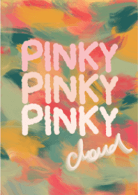 colorful pinky cloud