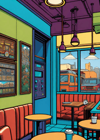 Cozy Coffee shop 4150e7