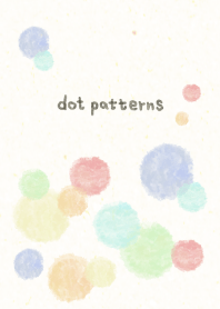 dot pattern2 - watercolor painting-joc