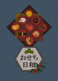 [R] Japanese Osechi + Aqua blue |os