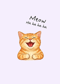Cats that live life seriously(Purple)