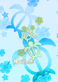 幸運のホヌ★ハワイ＊ALOHA+295a【修正版】