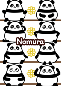 Nomura Round Kawaii Panda
