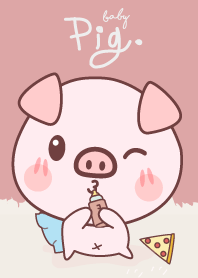 Pig Haru Ko (Brown&Pink ver.)
