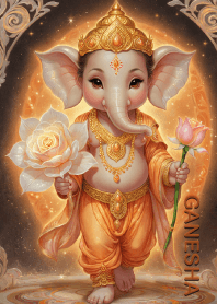 Orange Ganesha -Rich & Rich Theme