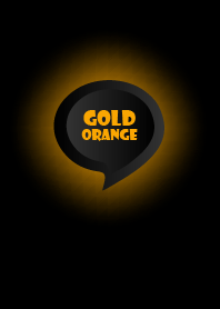 Gold Orange Button In Black V.4 (JP)
