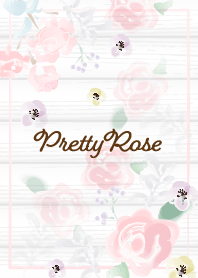 Pretty Rose -Secret garden- woodtaste J