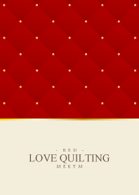 LOVE QUILTING RED 34