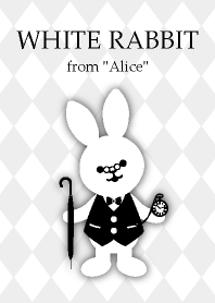 WHITE RABBIT from "Alice".