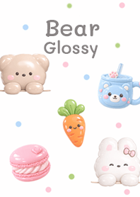 Bear 3D Glossy!