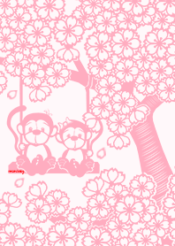 Paper Cutting (Sakura & Monkey)03
