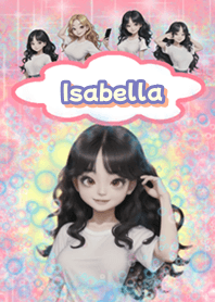 Isabella little girl in bubbles BL02