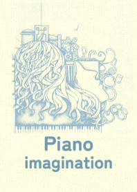 piano imagination  Smoke blue