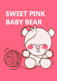 Sweet pink baby bear 45